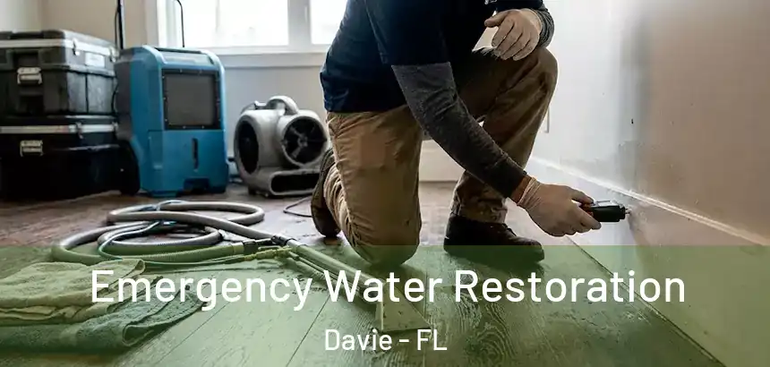  Emergency Water Restoration Davie - FL